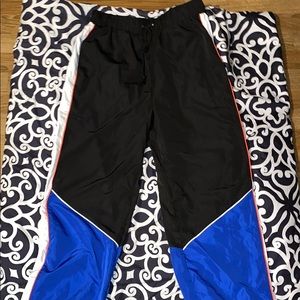 New Large Color-block joggers